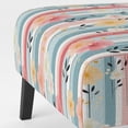 thumbnail image 5 of Designart "Elegant Striped And Flowers Pattern" Upholstered Modern & Contemporary Accent Chair and Striped Arm Chair - Multiple Color & Pattern, 5 of 7