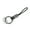 Silver-Gray, variant on Ergonomic Finger Loop Key Organiser Leather Key Holder with Wristband Feature And Secure Buckle Accessory For Keys