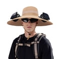 thumbnail image 4 of Rewenti Solar-Powered Double-Fan Hat for Men Suitable for Summer Outdoor Activities Such As Hiking and Fishing with Built-In Sun Protection and Shading Function, 4 of 5