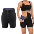 thumbnail image 3 of Moldeador de cuerpo térmico caliente para mujer, pantalones de neopreno para , quemador para muslos, traje una para entrenamiento, 2XL Macarena Pantalones Fitness Sauna, 3 of 8