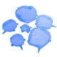 thumbnail image 2 of tapas reutilizables expandibles para sellado de alimentos, para verduras y frutas, para uso en la cocina, color azul, 2 of 14