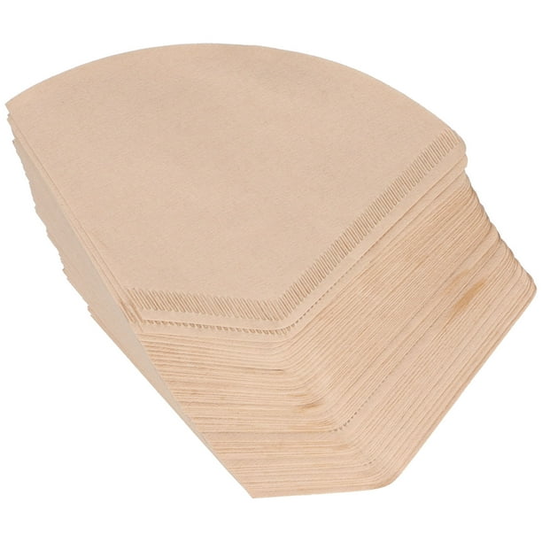 Papel De Filtro, 100 Unids/bolsa Filtro De Café Color De Madera Ambiental Para Restaurante Para Cafetera Para El Hogar