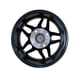 thumbnail image 3 of Paquete 4 Rines 14 4X100 IMP Wheels D0505 Negro, 3 of 4