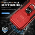 thumbnail image 5 of Casetego for Google Pixel 8 Pro Case,16 FT Military Grade Drop Protection Heavy Duty Shockproof Phone Case,Red, 5 of 8