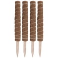 thumbnail image 1 of 4 Uds. De tótem de coco de 45CM, palo de musgo, soporte trepador para plantas de interior, extensión de soporte, 1 of 10