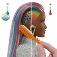thumbnail image 5 of Barbie Leopard Rainbow Hair Doll with Color-Change Highlights & Styling Accessories, 5 of 7