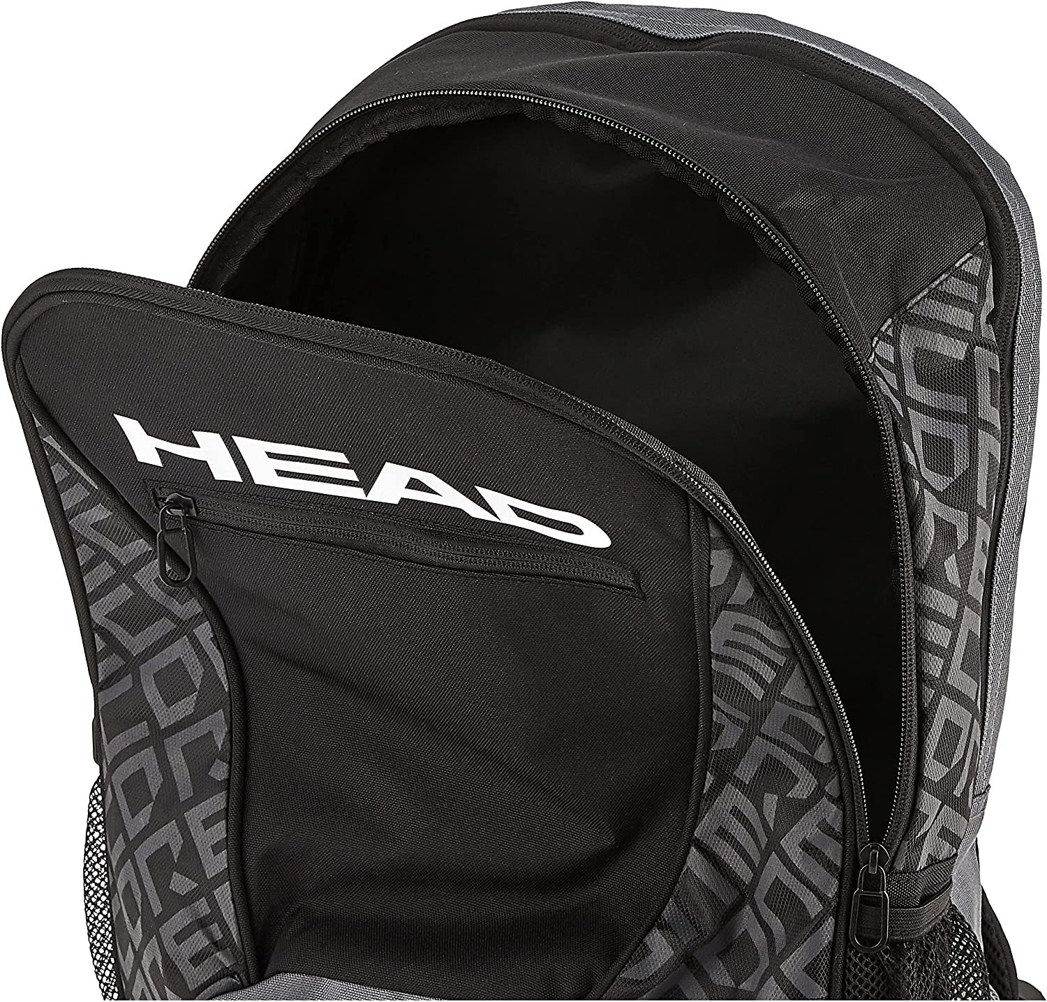 HEAD Gray and Black Tennis Sports Equipment Backpack - image 5 of 6