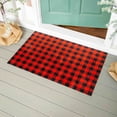 thumbnail image 4 of Red and Black Buffalo Check Layering Mat, 4 of 4