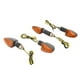 thumbnail image 5 of Kit de Luces de Señal de Giro para Motocicleta 4 Piezas Bling Bling, 5 of 12