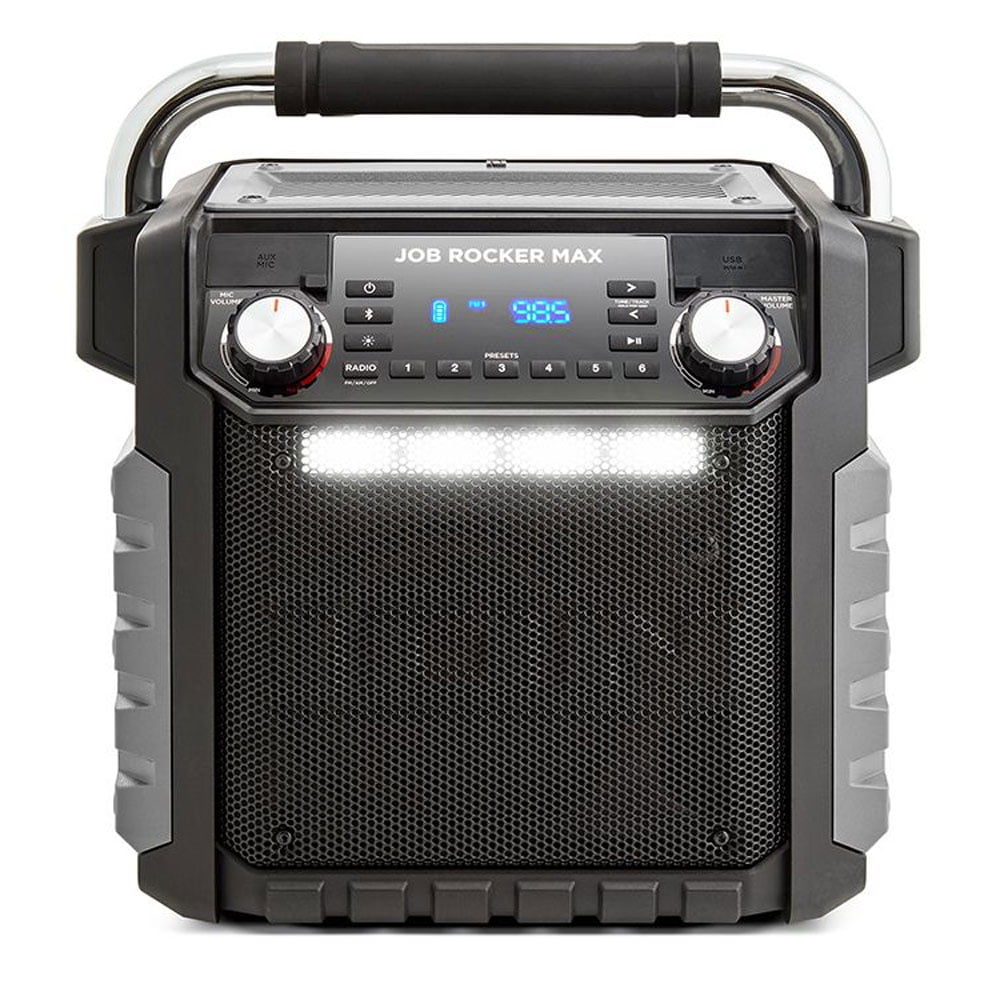 ION Job Rocker Max Wireless AllWeather Rugged 50 Watt Bluetooth Radio