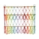 thumbnail image 4 of Hamaca de macramé suave para colgar juguetes de peluche, organizador de red para animales de peluche, hamaca colgante de mano colorido, 4 of 9
