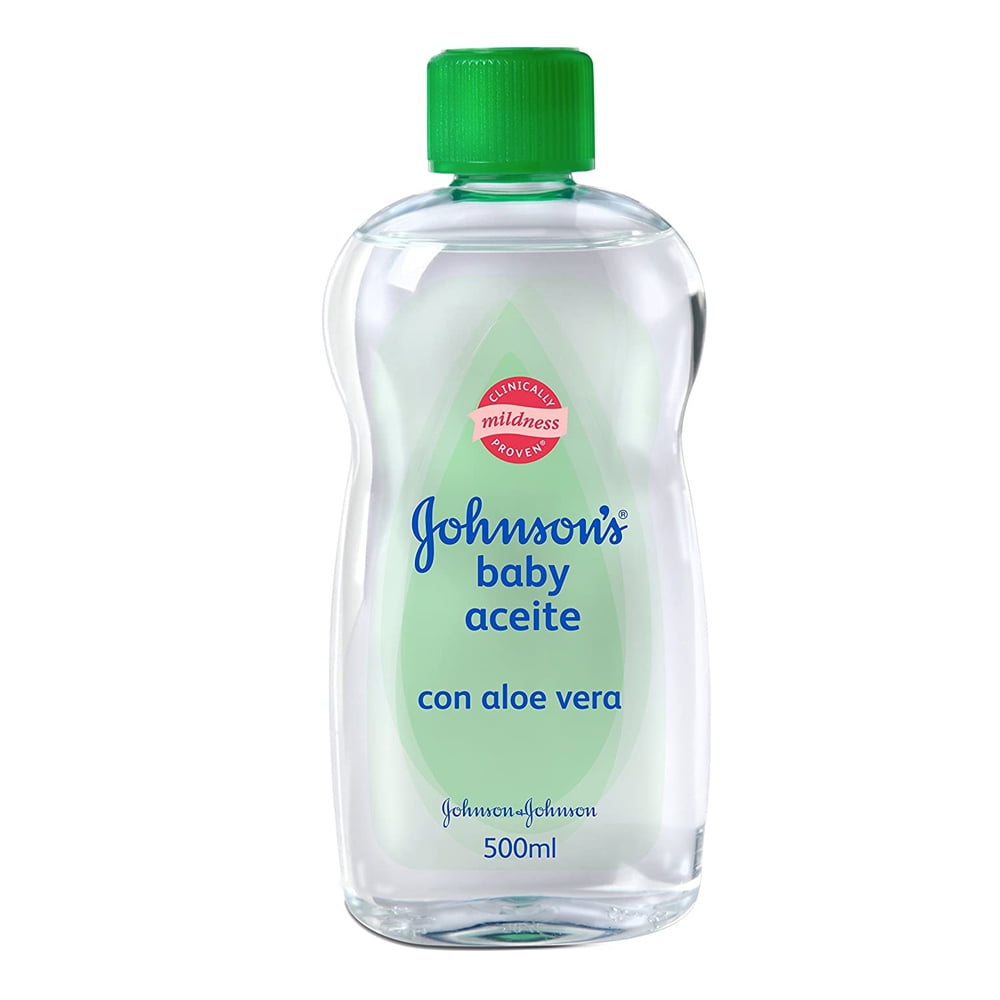 Johnson's Baby Oil With Aloe Vera & Vitamin E Aloe & Vitamin E 500ml/16.9 oz