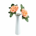 thumbnail image 4 of Gwong Decoración hogareña 25pcs PE Foam Roses Artificial Flower Body Piece Decoración de fiesta con palo Gwong 21029306, 4 of 7