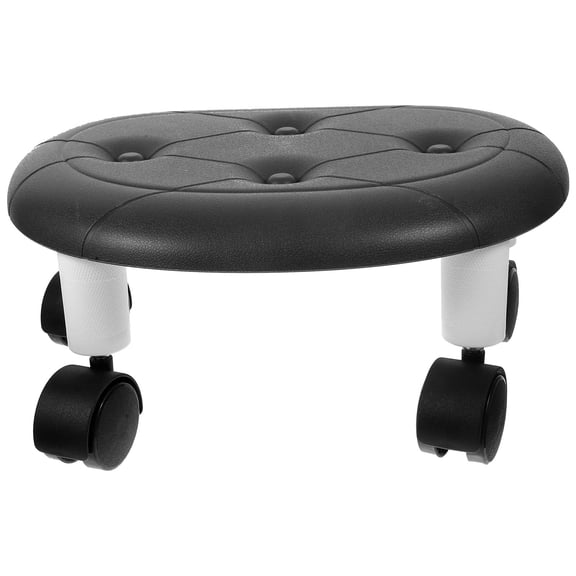 CTIRCHIU Lightweight Portable Folding Stool with Comfortable PU Seat, Compact Travel and Outdoor Seating Solution for Camping