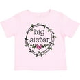 thumbnail image 3 of Inktastic Big Sister Leaves, Circle, Heart Girls Toddler T-Shirt, 3 of 5