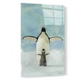 thumbnail image 2 of Epic Art 'Penguins' by Stellar Design Studio, Acrylic Glass Wall Art, 16"x24", 2 of 3