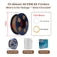 thumbnail image 4 of Filamento para impresora 3D ZIRO Matte PLA, 1,75 mm, chocolate, 1 kg, 4 of 4