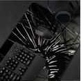 thumbnail image 6 of Extra Large Anime Inspired Gaming Desk Mat, Dark Spiky Figure Design, Anti-Slip Rubber Base, Durable for Gamers, 6 of 8
