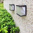 thumbnail image 2 of Luz Solar De Pared Sensor Infrarrojo Lámpara De Pared Control De Luz Inteligente Luz Solar Para Camino Patio Jardín Al Aire Libre Kearding HA020639-00, 2 of 7