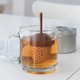 thumbnail image 3 of 2pcs Tea Infuser With Movable Tea Strainer Saucer,tea Infuser,tea Ball Silicone Cup Tea Strainer, 3 of 5
