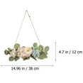 thumbnail image 6 of Kiplyki Artificial Flower Decoration Style Decorative Flower Wreath Wall Pendant, 6 of 6