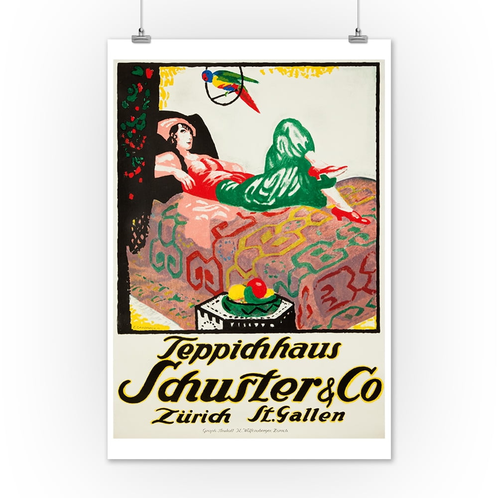 Original Poster Carpet Schuster & Co-posterissim