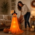 thumbnail image 3 of Orangide Halloween Ghost Lamp 47 Inch Tall Glowing Ghost Decoration for Yard Garden Party Outdoor Courtyard Spooky Halloween Light, 3 of 7