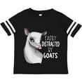 thumbnail image 3 of Inktastic Easily Distracted by Goats Cute Goat Boys or Girls Toddler T-Shirt, 3 of 5