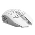 thumbnail image 5 of Ratón de carga silencioso inalámbrico RGB luminoso hueco para juegos 2,4 GHz suministros de computadora X801White, 5 of 5