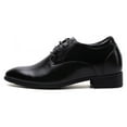thumbnail image 3 of CMR CHAMARIPA Elevator Dress Shoes - Shoes That Increase Your Height - Black Derby Shoes 7 CM / 2.76 Inches, 3 of 5