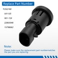 thumbnail image 4 of Botón para abrir la ventanilla trasera del portón trasero trasero TXRXIZ Chevy, 4 of 7