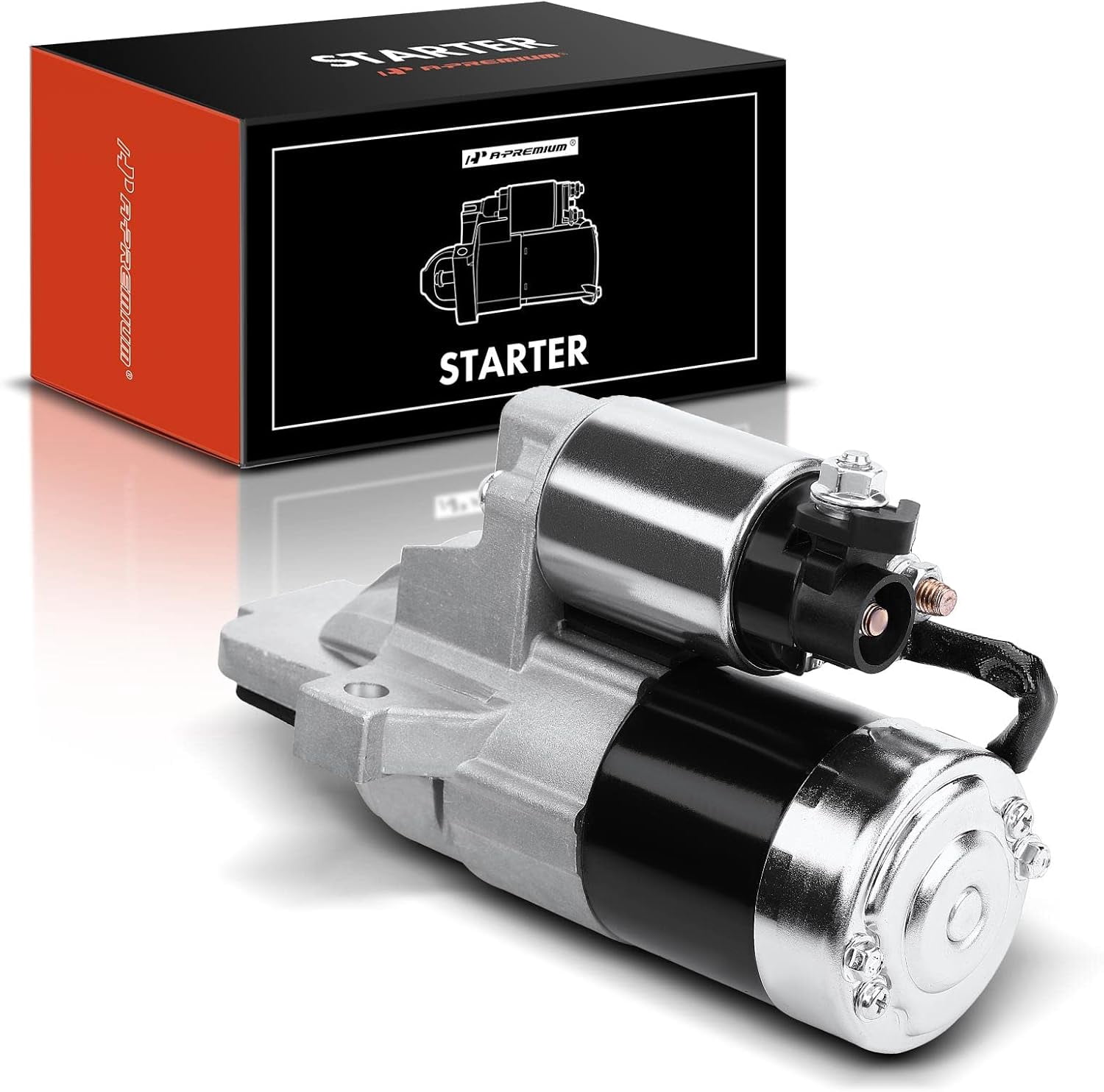 A-Premium Starter Motor Compatible with Mazda 3 04-09, 5 06-10, 6 06-07, CX-7 07-09, L4 2.3L, 12V 1.4KW 11 Teeth Clockwise, Replace# L327-18-400, L327-18-400R00, M0T87681, M000T87681