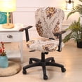 thumbnail image 4 of Funda para silla de oficina y ordenador de diferentes estilos, protectora, elástica, Universal, funda para silla giratoria, 5 uds., 4 of 5