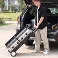 thumbnail image 7 of Ktaxon 4 Burner Propane Griddle Flat Top Gas Grill 40000 BTU Portable Grill with Ceramic Coated Cast Iron Pan,Side Shelves,Wheels, 7 of 7
