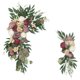 thumbnail image 2 of 2x Flores Arreglo floral Exhibición floral artificial Planta para telón de fondo Decoración de la de de Macarena Guirnalda de arco de boda, 2 of 7