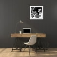 thumbnail image 3 of Zarris, Chariklia 15x15 White Modern Wood Framed Museum Art Print Titled - Tokyo Garden VI, 3 of 4