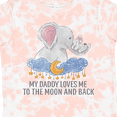 thumbnail image 4 of Inktastic My Daddy Loves Me to the Moon and Back Boys or Girls Toddler T-Shirt, 4 of 5