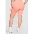 thumbnail image 4 of Women's Plus Size Cell Phone Pocket Biker Shorts, 4 of 4