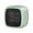 Green, variant on Hvmvliv Small Heater Winter Portable Space Heater, High-Efficiency Office Heater with Overheat & Tip-Over Protection, 3s Fast Heat, Safe ABS for Desk & Home White