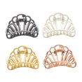 thumbnail image 2 of OUNONA 4Ud Hair Catching Barrette Metal Claw Clips Durable Lightweight Alloy for Casual Hairstyle, 2 of 6