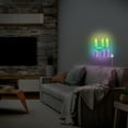 thumbnail image 4 of Monster Smart LED 3D Multi-Color Digit Wall Art, Fun Color Modes, Easy to use, Mobile App Control, 2 Segment Add-On Pack, 4 of 10