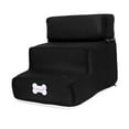 thumbnail image 1 of Escalera duradera para perros, escalera antideslizante para cachorros, al aire libre para camas altas, gatos negro Zulema Animales Escaleras, 1 of 8