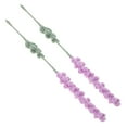 thumbnail image 6 of WEUVEB 2-Pack Handmade Faux Lavender Yarn Flower Bouquets for Party Decor, Home, Table Centerpiece and, 6 of 8