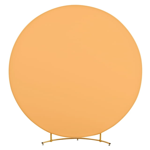 Housse de Toile de Fond à Arche Ronde pour Support d'Arche Circulaire de 6 Pi/6,5 Pi/7,2 Pi, Housse de Toile de Fond à Arche Circulaire Résistante aux Plis pour Décorations de Mariage, d'Anniversaire, de Shower de Bébé