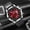 Dominant Style Belt Red Face, variant on Men's watch, quartz watch, new model, fully automatic non-mechanical watch, men's fashion business watch, luminous, waterproof, trendy men's watch