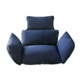 thumbnail image 7 of Bxaolu Egg Chair Cushion – Indoor Outdoor Hanging Chair Cushion, Replacement Cushions with Headrest for Patio Swing, Waterproof, Fade- Resistant, Removable & Machine Washable Cover(Blue), 7 of 7