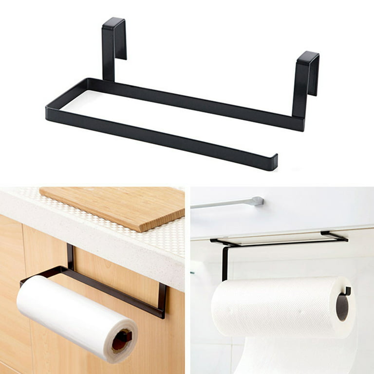 LENDOUBLE Self Adhesive or Drill Mounting Stainless Steel Paper Towel Holder  