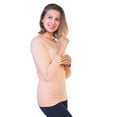 thumbnail image 5 of Angelina Women's Brushed Fleece Long-Sleeve Crewneck Thermal Tops (3-Pack), 5 of 5