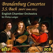 English Chamber Orchestra / Sir Philip Ledger - J.s. Bach: Brandenburg Concertos Bwv 1046-51 - Music & Performance - CD