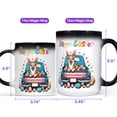 thumbnail image 4 of Happy Easter Corgi American Flag Truck Bunny Ears Heat Color Changing Mug Welsh Corgi Dog Lover Gifts Idea Magic Coffee Mug - 03001, 4 of 4